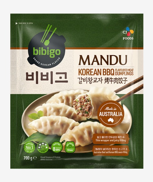 Bibigo Korean BBQ Mandu Dumplings – 700g