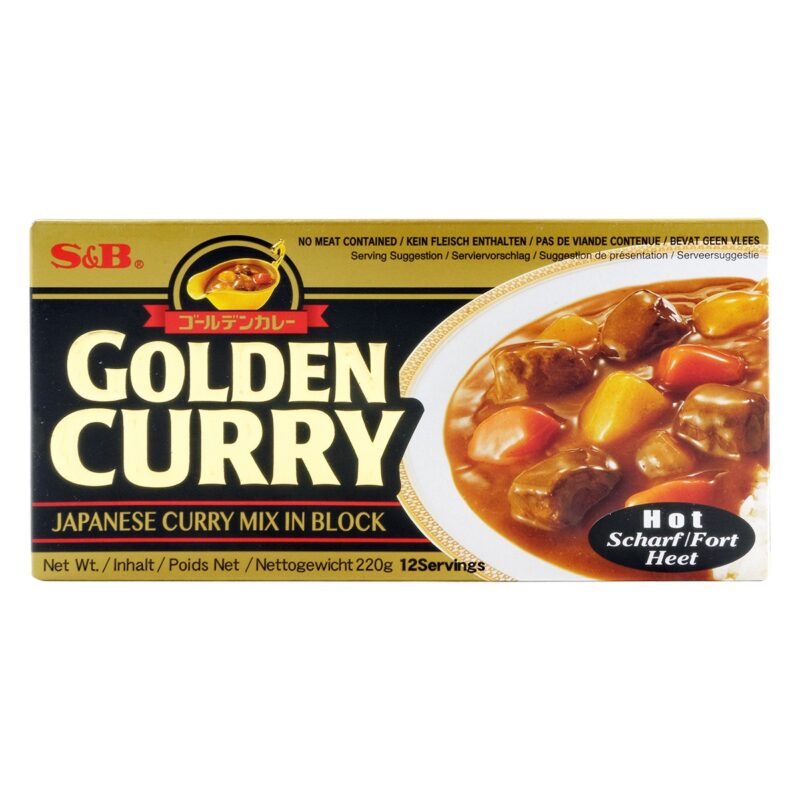 S&B Golden Curry (Hot) – 220 g