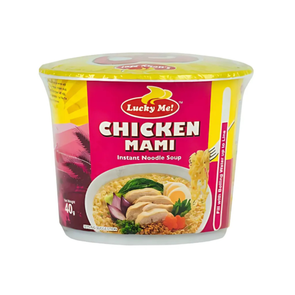 LUCKY ME Chicken Mami Instant Noodle Soup, 40g
