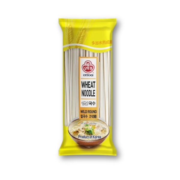 Ottogi Wheat Noodle Wild Round 500g