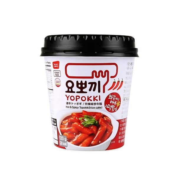 YP Yopokki Hot & Spicy Topokki Rice Cake (120G)
