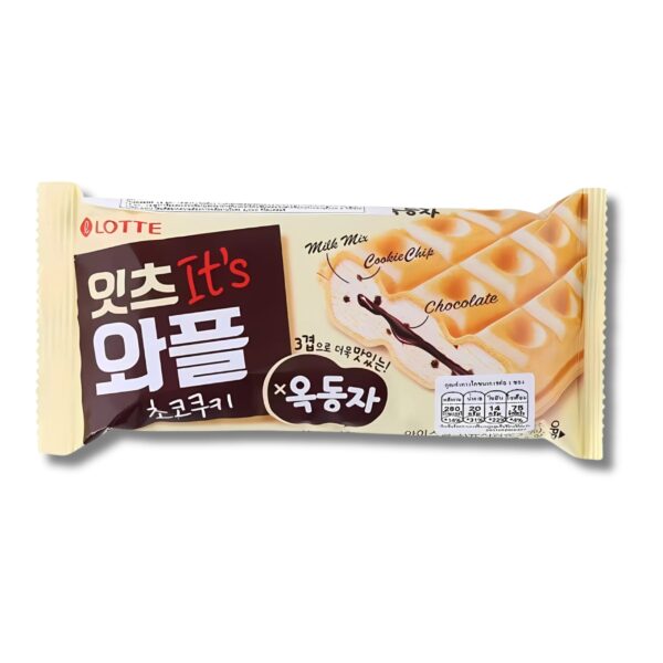 Lotte It's Waffle Chocolate Cookie-140ml