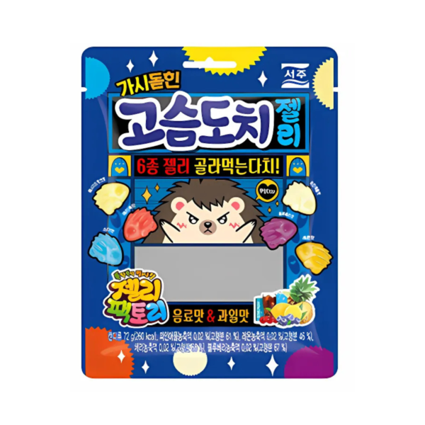 Seoju Hedgehog Jelly (Fruit Flavor) 72 g