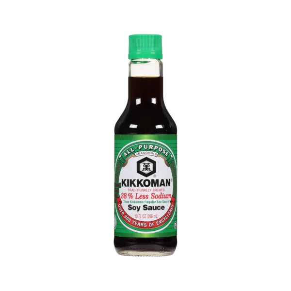 Kikkoman Less Sodium Soy Sauce 296 ml