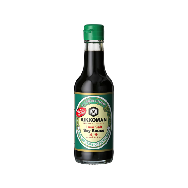 Kikkoman Less Salt Soy Sauce - 250ml