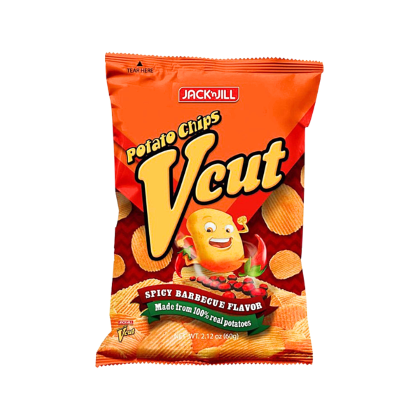 Jack 'n Jill Vcut Potato Chips Spicy Barbecue Flavor – 60g