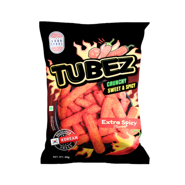 Good Seoul Tubez Crunchy Extra Spicy Flavour 85 g