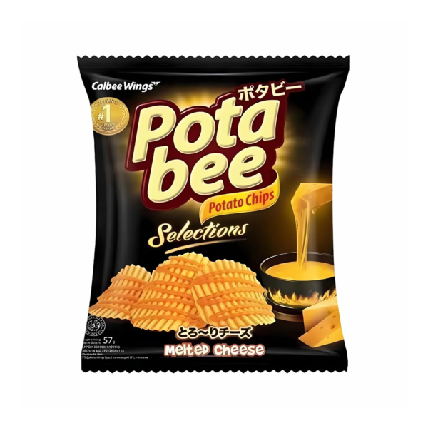 Potabee Potato Chips – Melted Cheese Flavor (57g)