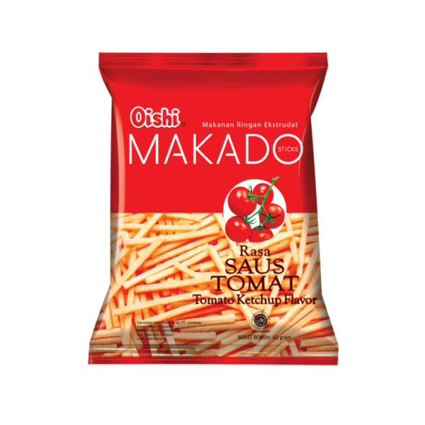 Oishi Makado Sticks Rasa Saus Tomat (60g)