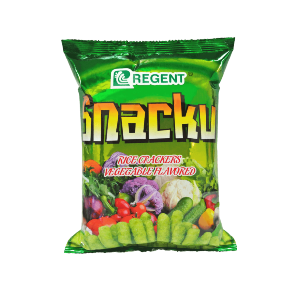 Regent Snacku Rice Crackers – Vegetable Flavored (60g)