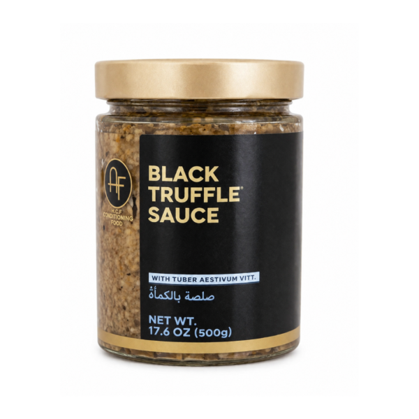 HCF Black Truffle Sauce with Tuber Aestivum Vitt. 500g Premium Gourmet Italian Truffle Sauce