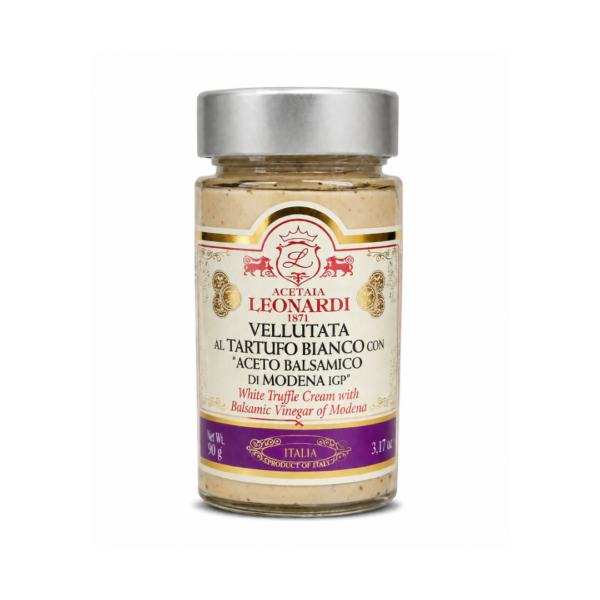 Acetaia Leonardi White Truffle Cream with Balsamic Vinegar of Modena IGP 90g