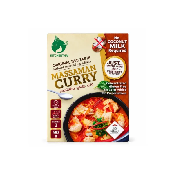 KitchenThai Massaman Curry 90g authentic Thai curry with no coconut milk required